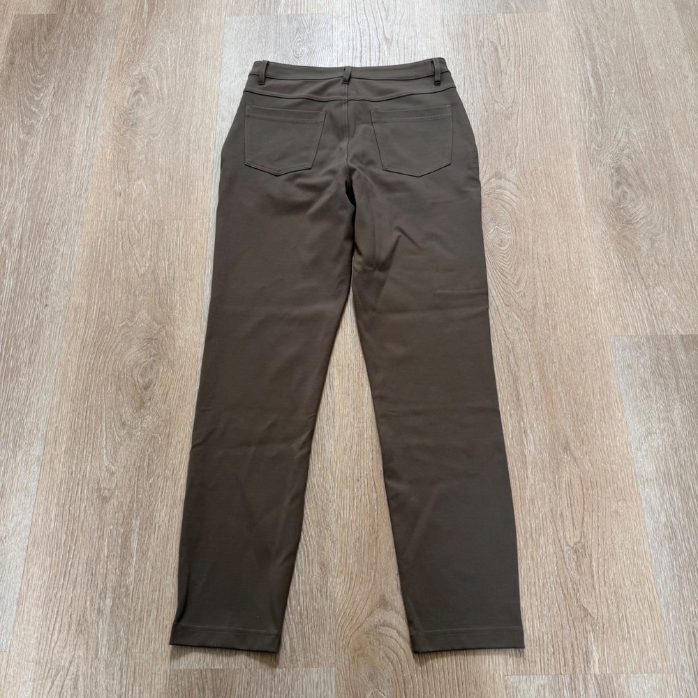 BYLT Everyday Pant 2.0 Textured Mens 31 Dark Taupe Stretch Performance Trousers - Picture 9 of 9